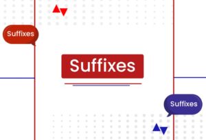 Suffixes